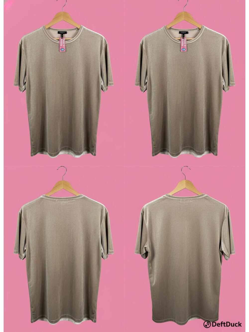 Forever 21 Taupe Tee - Deftduck Curated Closet